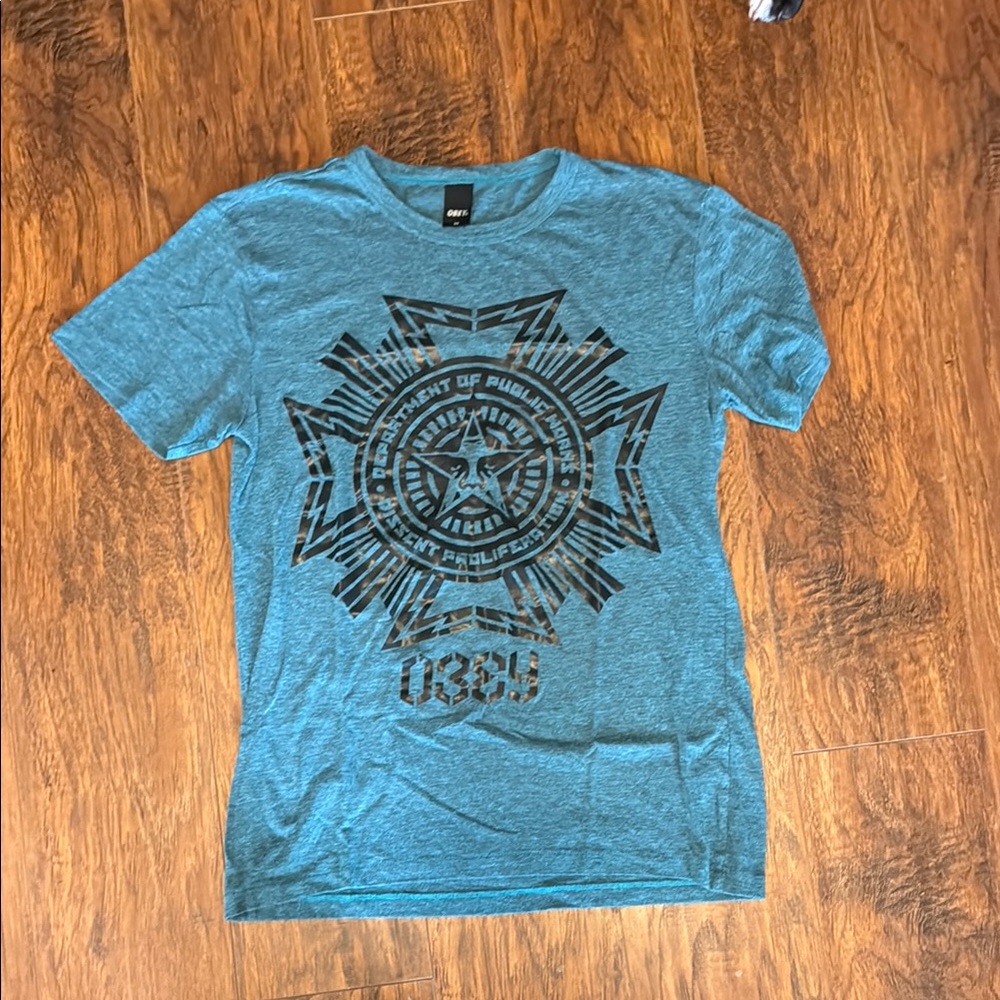 Blue Graphic T-Shirt
